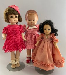 3  Composition Dolls