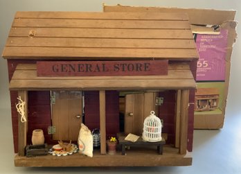 Old Style General Store Room Box With Contents