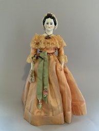 18 Emma Clear Black Hair China Shoulder Head Artist Doll