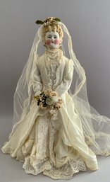 22 Blonde Hair Parian Shoulder Head