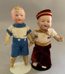 2  Bisque Dolls