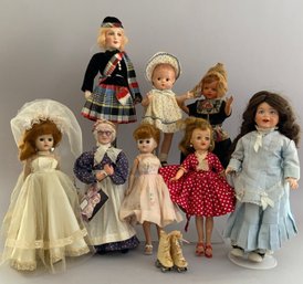 Lot Of 8 Modern & Artist Dolls