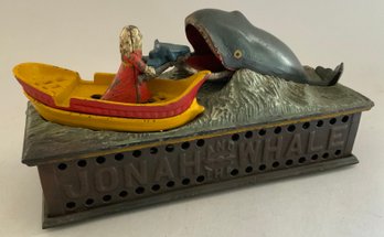 Jonah And The Whale Mechanical Bank By Shepard Hardware
