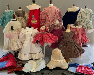 Lot Of Assorted Doll Clothes, Various Sizes