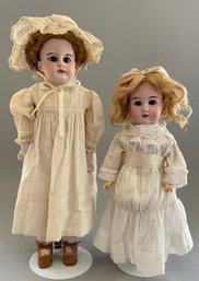 2  Bisque Dolls