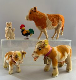Lot Of 5 Steiff Animals