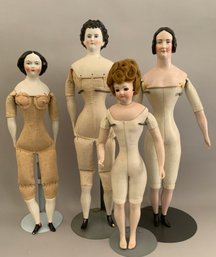 Lot Of 4 Artist Dolls
