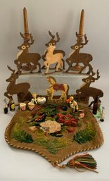 Lot Of Victorian Fancy Needlework, Etc.