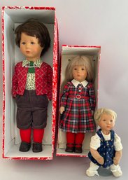 Lot Of 3  Kathe Kruse Dolls