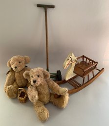 Box Lot Of Asst. Vintage Toys