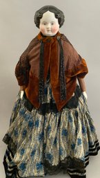 28 Black Hair China Shoulder Head