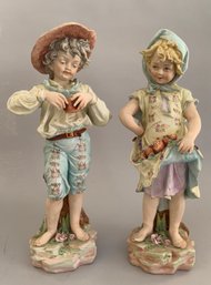 2  16 Figurines Of Young Man & Woman