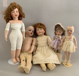 Lot Of 5 Artist Dolls