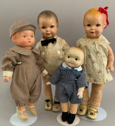Lot Of 4 Dolls