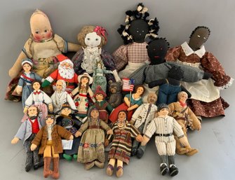 Cloth Doll Lot
