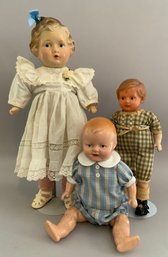 Lot Of 3 Dolls