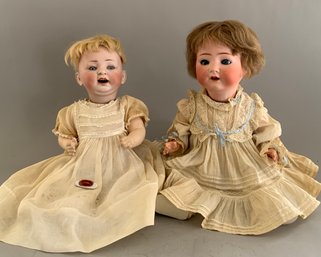 2  Bisque Baby Dolls