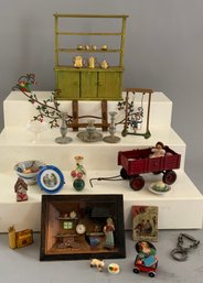 Lot Of Assorted Doll House Miniatures
