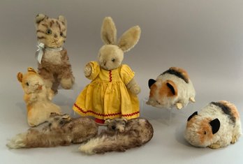 Lot Of 7 Assorted Steiff Animals