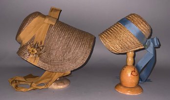 2  Early Quaker? Bonnets, Woven Straw