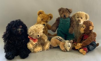 Lot Of 7 Plush Animal Toys