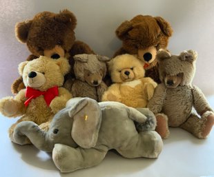 7 -  Steiff Plush/mohair Animals