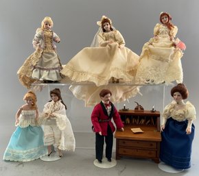 7 Cathy Hanson Artist Dolls