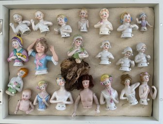 20 /- China Half Dolls
