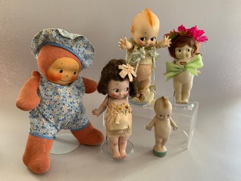 Lot Of 5 Kewpies Of All Kinds