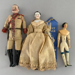 Lot Of 3 Dolls