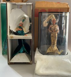 2  Bob Mackie Barbie Dolls