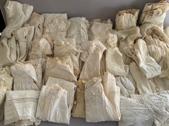 Lot Of Assorted Doll & Childrens White Clothing