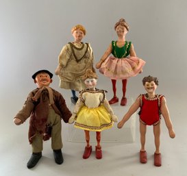 5  Schoenhut Humpty Dumpty Circus Figures 7   8 Tall