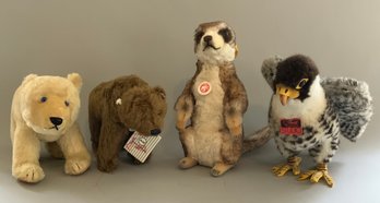 Lot Of  4 Steiff Animals