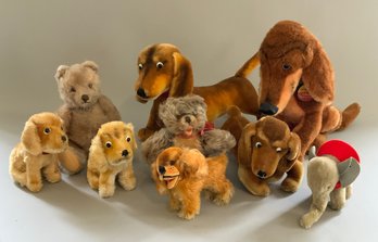 Lot Of 9 Steiff Animals