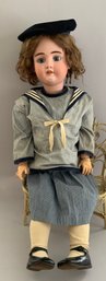 35 Bisque Walkure Kley & Hahn Child Doll