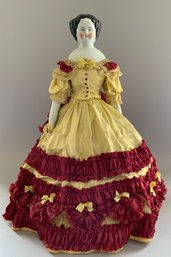 22 Black Hair China Shoulder Head