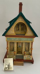 19 Bliss Style Litho Paper Covered Colonial Style Doll House