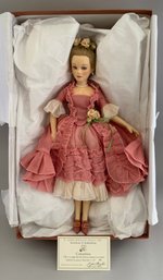 14 R John Wright Felt Doll, Columbine