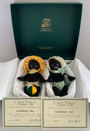 6 R John Wright Felt Dolls