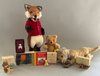 Lot Of Steiff Animals