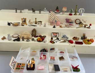 Lot Of Doll House Smalls & Miniatures