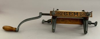 The American Wringer Co. Of New York Manufactured This 'Gem' Laundry Wringer