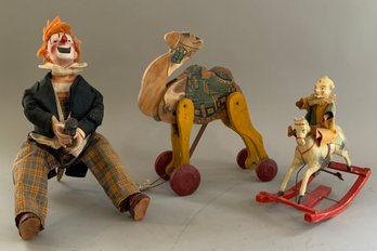 Lot Of 3 Early Toys