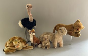 Lot Of 6 Steiff Animals