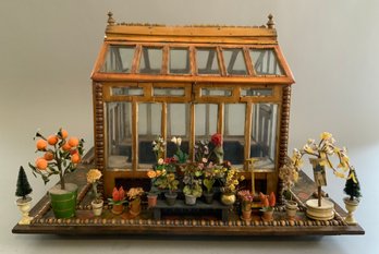 English Victorian Miniature Greenhouse