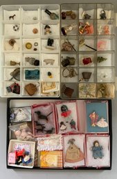 Lot Of Vintage Doll Miniatures, & Accessories
