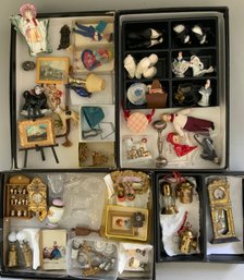 Lot Of Vintage Doll Miniatures, & Accessories