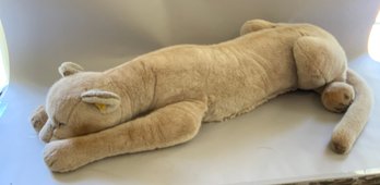 39 Plus Tail Steiff Studio Lying Down Mohair Puma