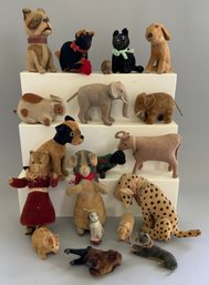 19 Early  Felt & Velvet Small Animals 2  6